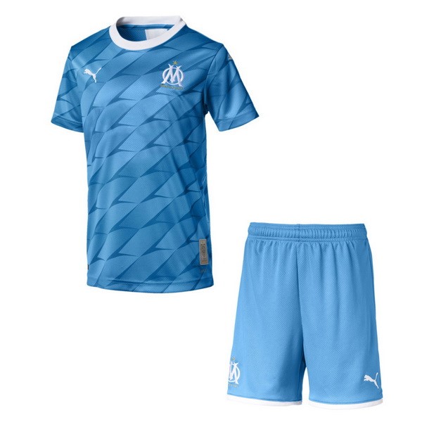 Camiseta Marsella 2ª Niño 2019 2020 Azul